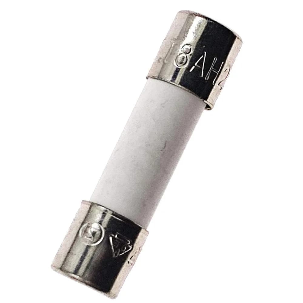 ChengHongXing 250V Ceramic Fuse 10PCS | Slow-Blow 5x20mm, 5A, Certified for Safety — T8A