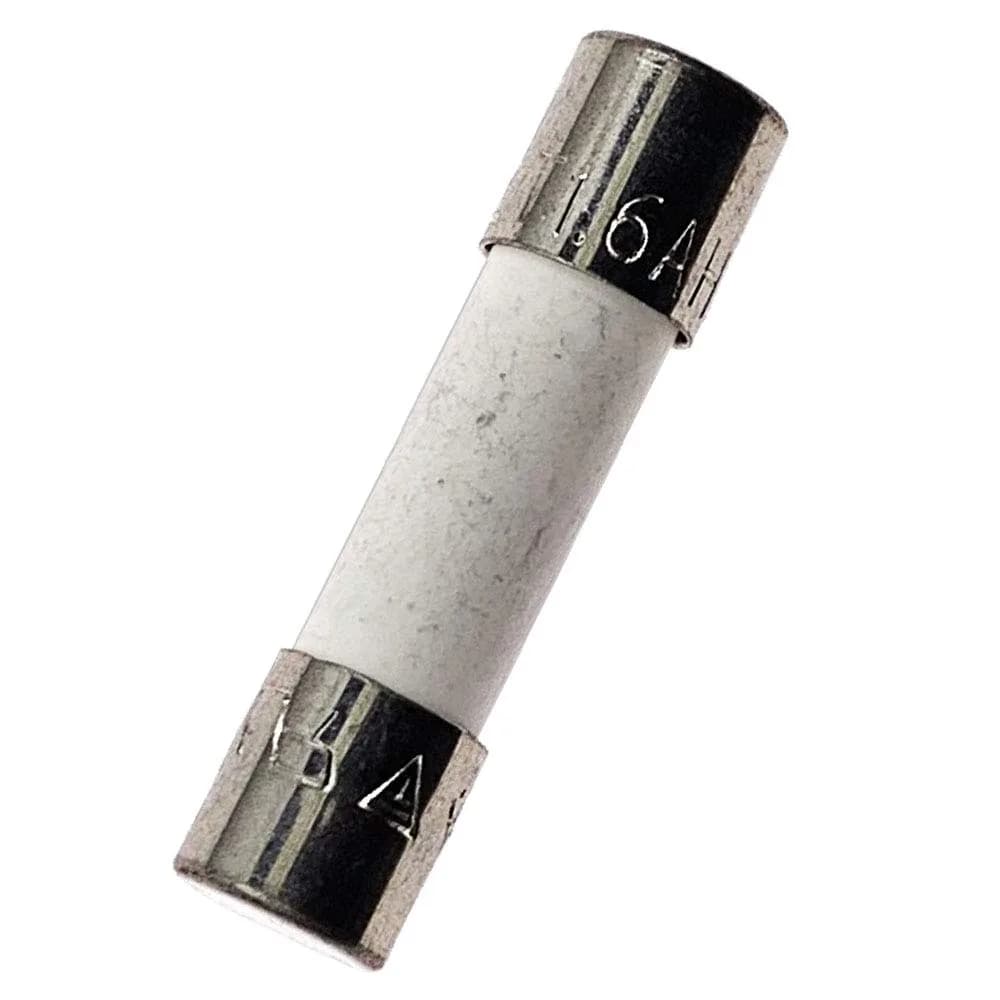 ChengHongXing 250V Ceramic Fuse 10PCS | Slow-Blow 5x20mm, 5A, Certified for Safety — T1.6A