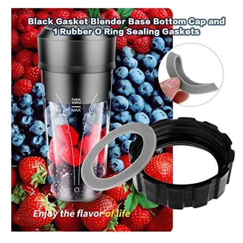 Aooba Blender Replacement Parts Set with 4-Point Blade, Jar Base, and 2 O-Ring Seals for Hamilton Beach Blenders | 13 cm (5 Inch) Diameter thumbnail 7