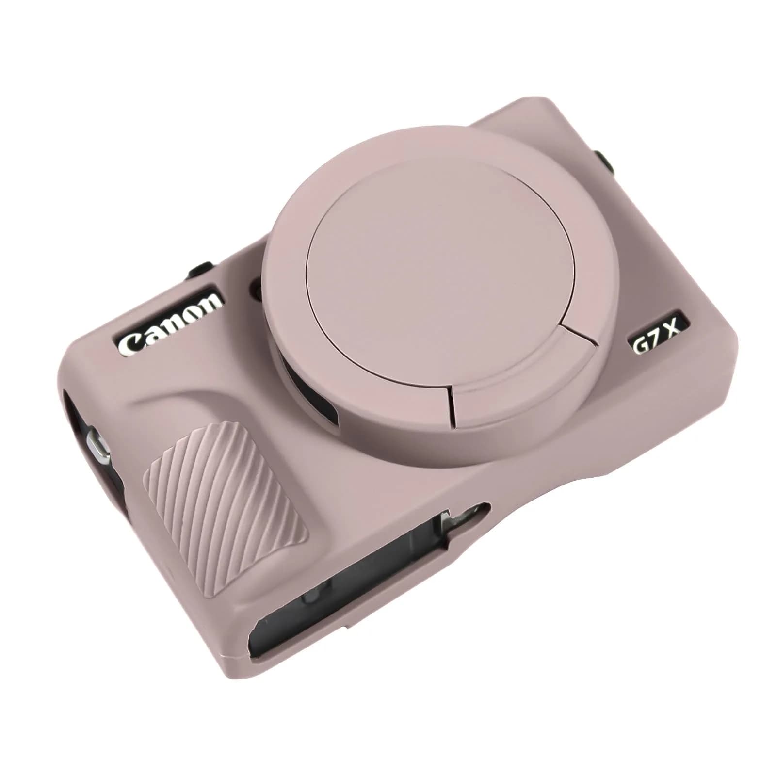 Easy Hood Tiffany Pink Silicone Camera Case for Canon Powershot G7X Mark III | Protects from Dust, Bumps, and Scratches
