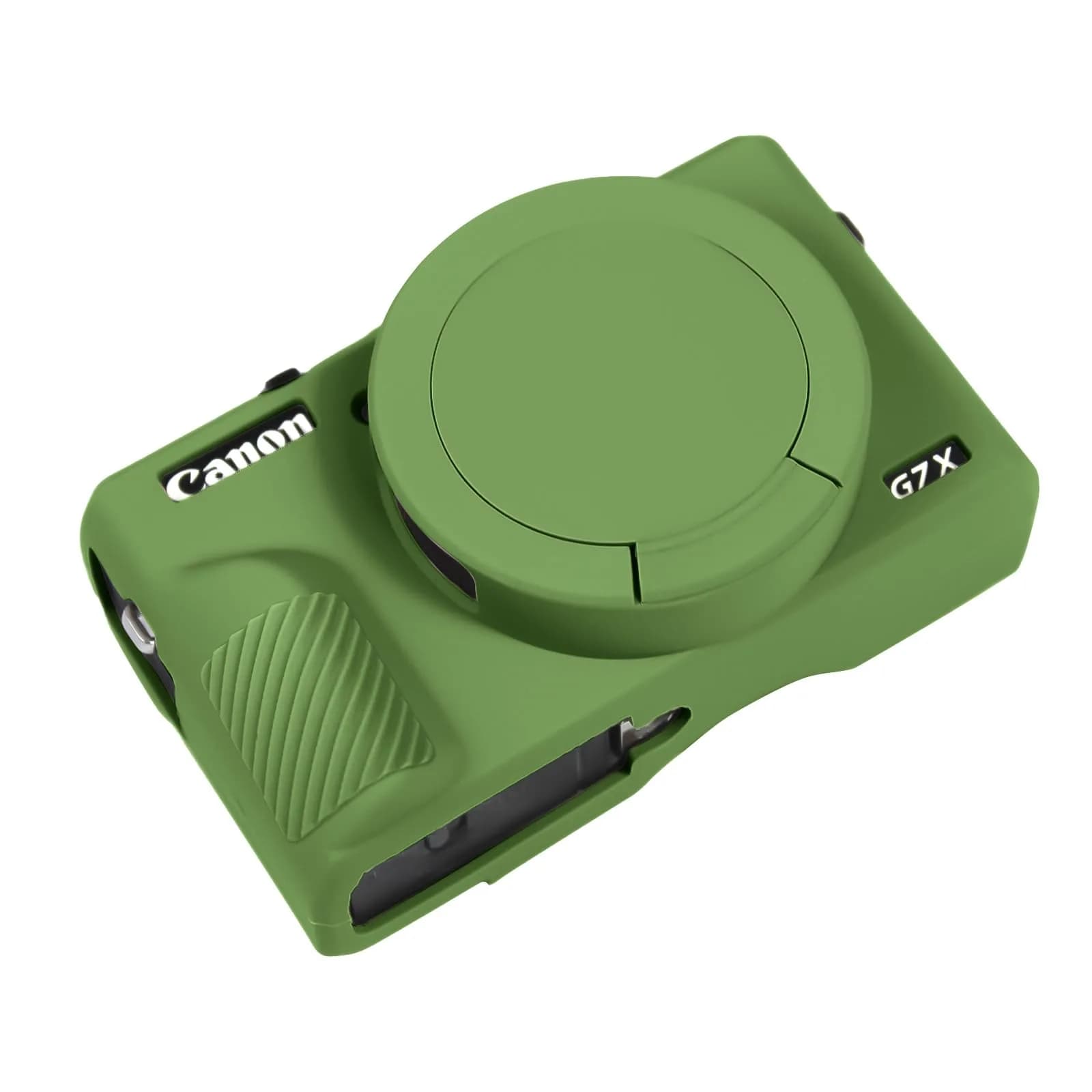 Easy Hood Green Silicone Camera Case for Canon Powershot G7X Mark III | Protects from Dust, Bumps, and Scratches