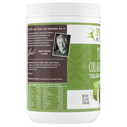 Primal Kitchen Matcha Collagen Keto Latte Powder 265g (9.33 Oz) | Sugar-Free Keto Supplement for Hair, Skin & Nails thumbnail 9