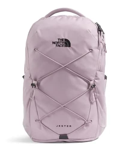 The North Face Women's Jester Commuter Laptop Backpack, TNF White Metallic Mélange/Mid Grey, 28L (1678 cu in) | American Chiropractic Association Endorsed thumbnail 1
