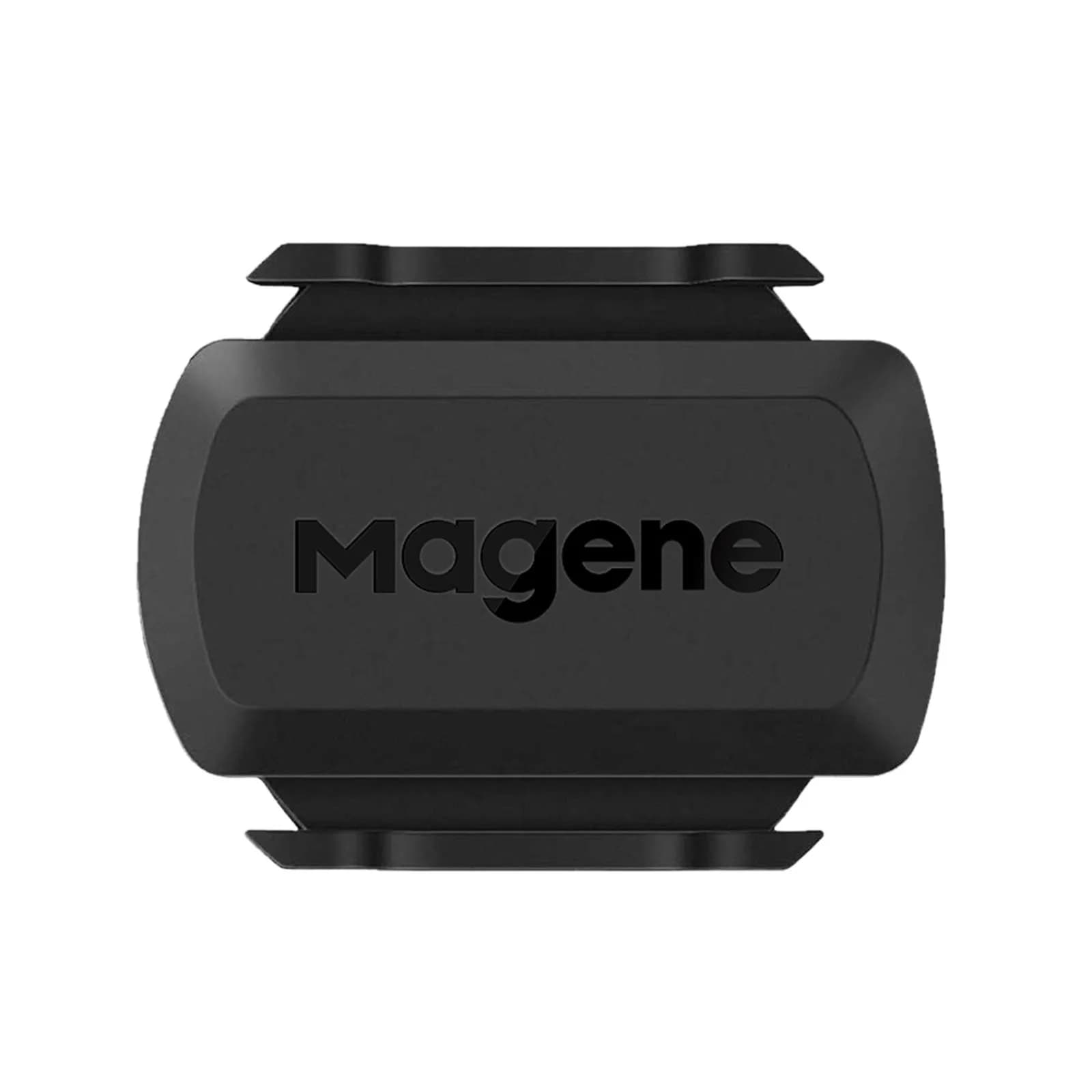 Magene S3+ Speed & Cadence Sensor | Wireless Bluetooth/ANT+ for Cycling Computers & Apps (Black) - main product image