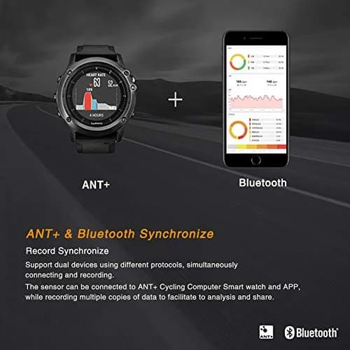 Magene S3+ Speed & Cadence Sensor | Wireless Bluetooth/ANT+ for Cycling Computers & Apps (Black) thumbnail 3