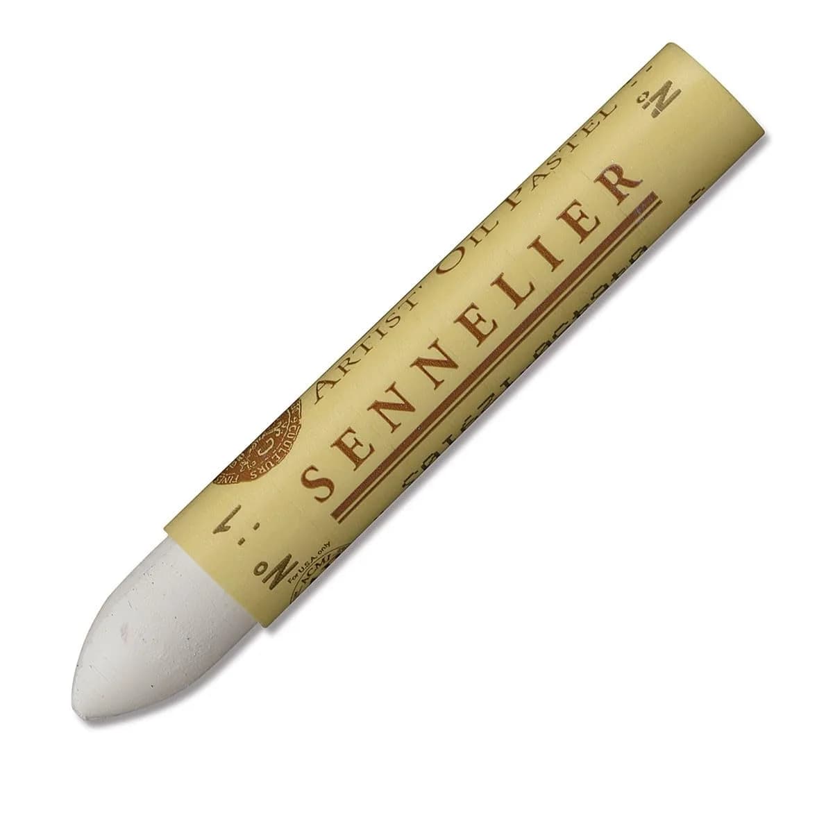SENNELIER Oil Pastel, White | Rich Pigment, Lightfast & Creamy Texture - main product image