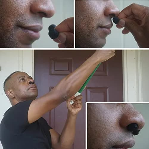 MICRO DUST MASK Black 10 Pack Respirator | Non-NIOSH Approved Nasal Filter for Minor Dust thumbnail 4