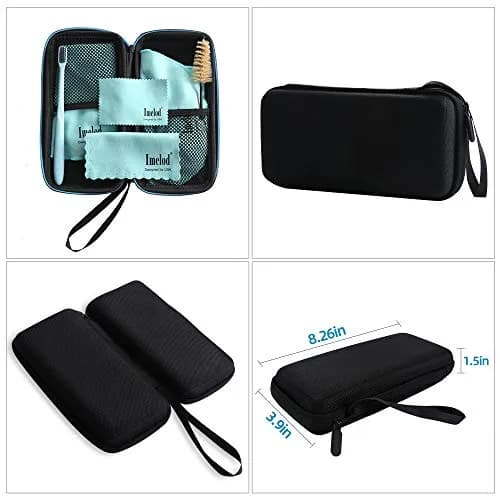 Imelod Saxophone Cleaning Kit with Case for Alto Tenor Clarinet Flute | Complete Wind & Woodwind Care thumbnail 2