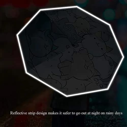 Rosavida Kids Automatic Open Cartoon Waterproof Umbrella | UV-Resistant Travel Compact 28cm thumbnail 3