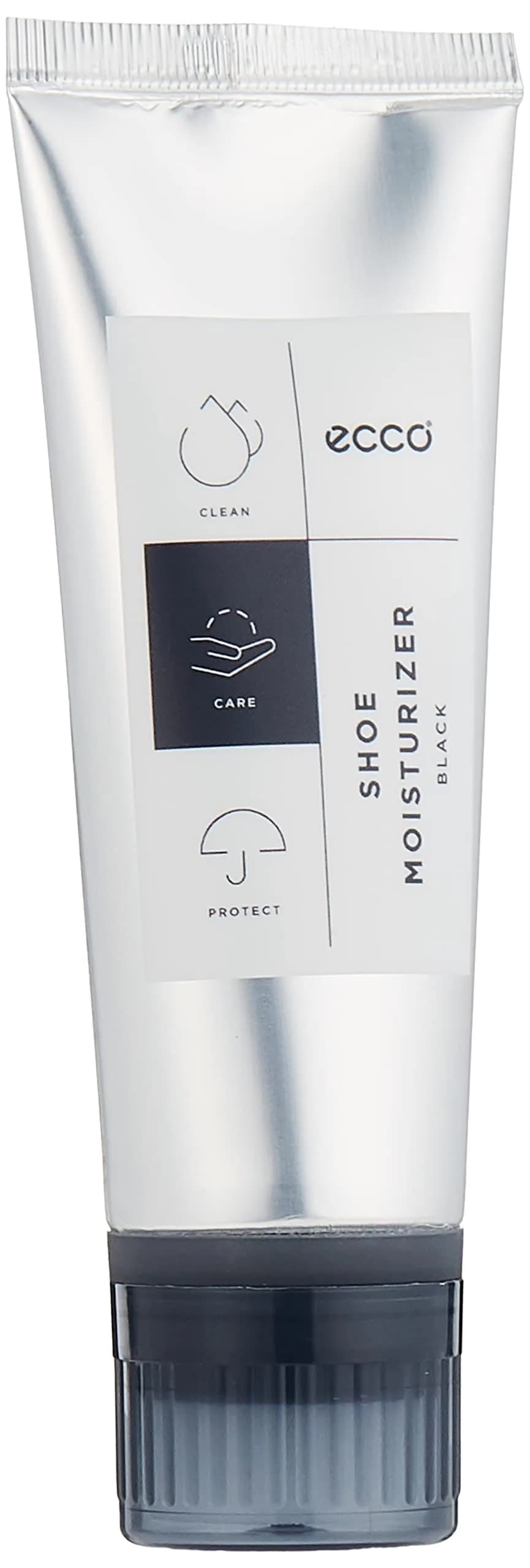 ECCO Smooth Leather Care Cream, BLACK | Deep Nourishment & Protection for Leather Shoes - main product image