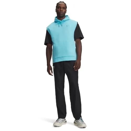 Under Armour Woven Vital Workout Pants Black (001) | Slim Fit, 31.75" Inseam, Lightweight Polyester thumbnail 2