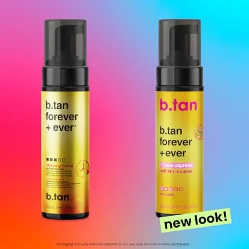 B.TAN Ultra Dark Self Tanner Mousse 200ml (6.7 Fl Oz) | 1 Hour Express Bronzing Fake Tan Foam thumbnail 4