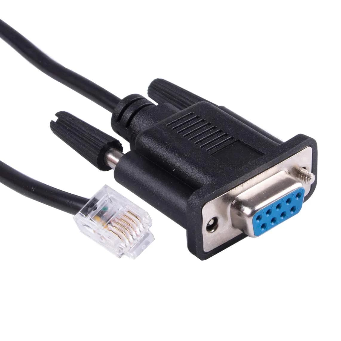 Suamdoen USB RS232 to RJ11 Communication Cable 1.83m (6ft) | Keyence PLC PC Connection - main product image