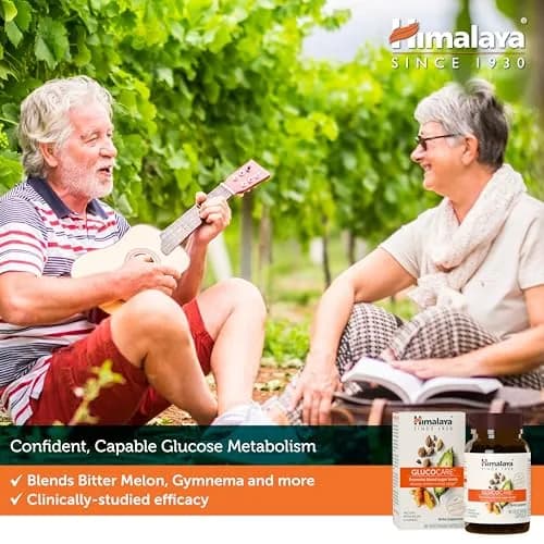 Himalaya GlucoCare Herbal Blood Sugar Support 180 Capsules | Ayurvedic Metabolism & Energy Balance thumbnail 3
