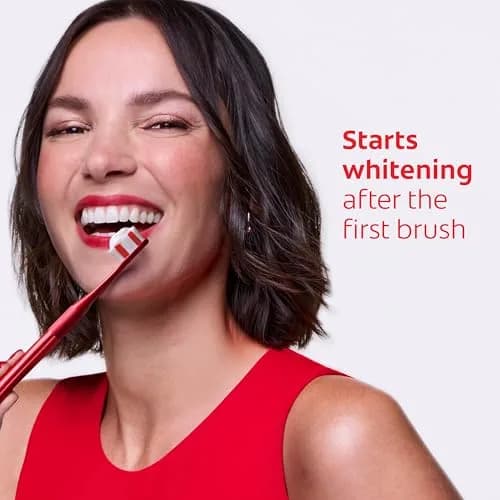 Colgate Optic White Advanced Hydrogen Peroxide Toothpaste 3.2 oz (95ml) 3-Pack | Clinically Proven Whitening thumbnail 5