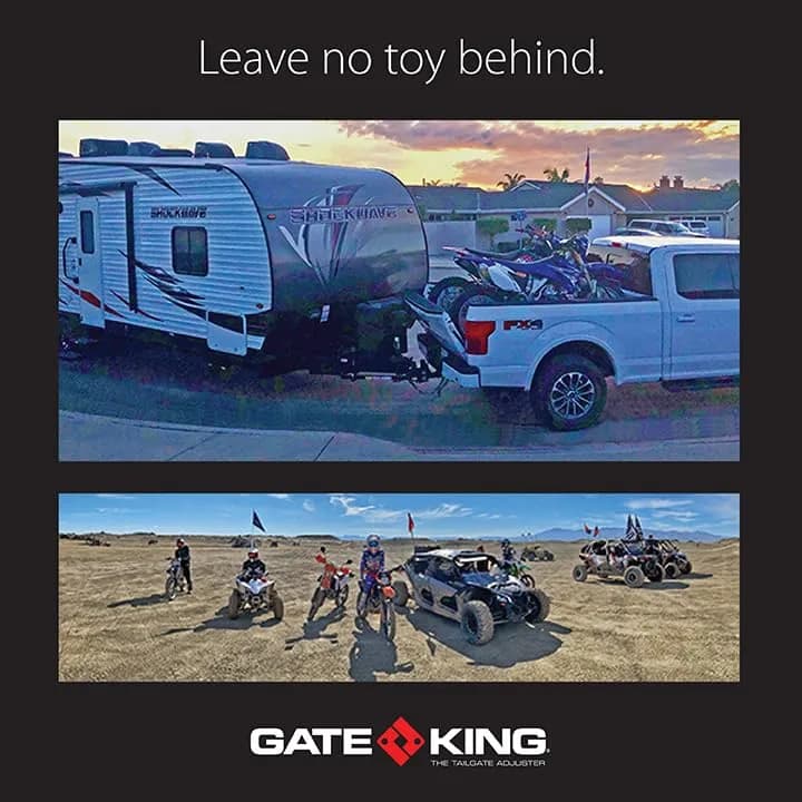 GATE KING Ratcheting Multi Position Pickup Truck Tailgate Adjuster 2007-2018 | Made in USA thumbnail 9