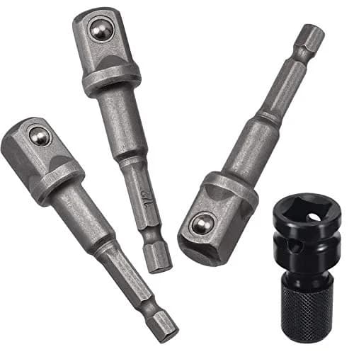 OIIKI 6 Pack 1/2 inch Square Socket Adapter Bit Set | Impact Driver Power Bits for Automotive DIY thumbnail 4