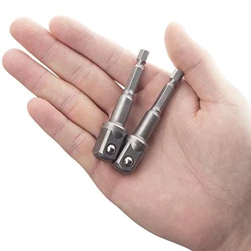 OIIKI 6 Pack 1/2 inch Square Socket Adapter Bit Set | Impact Driver Power Bits for Automotive DIY thumbnail 5