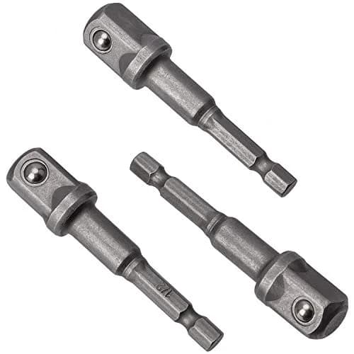 OIIKI 6 Pack 1/2 inch Square Socket Adapter Bit Set | Impact Driver Power Bits for Automotive DIY thumbnail 3