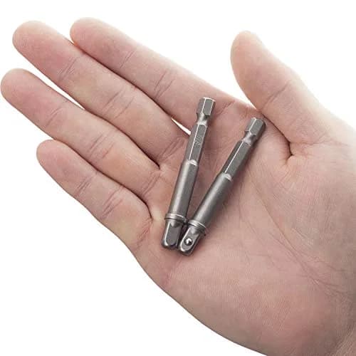 OIIKI 6 Pack 1/4 inch Square Socket Adapter Bit Set | Hardened HSS Impact Driver Bits for Automotive & DIY Use thumbnail 5