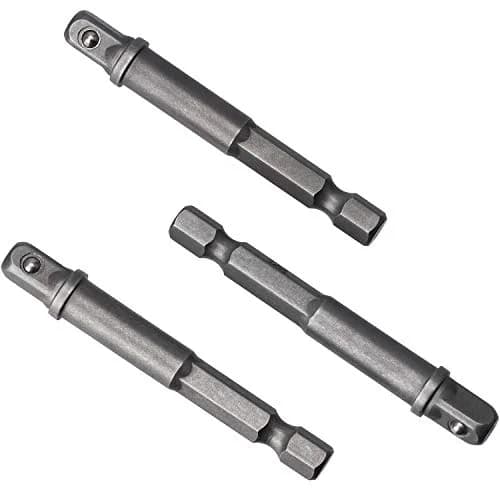OIIKI 6 Pack 1/4 inch Square Socket Adapter Bit Set | Hardened HSS Impact Driver Bits for Automotive & DIY Use thumbnail 3