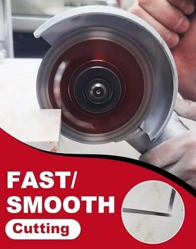 Casaverde 4 Inch Super Thin Diamond Porcelain Saw Blades, Ceramic Cutting Disc Wheels 105 mm (4") | 5-Piece Set for Granite, Marble, Tile thumbnail 6
