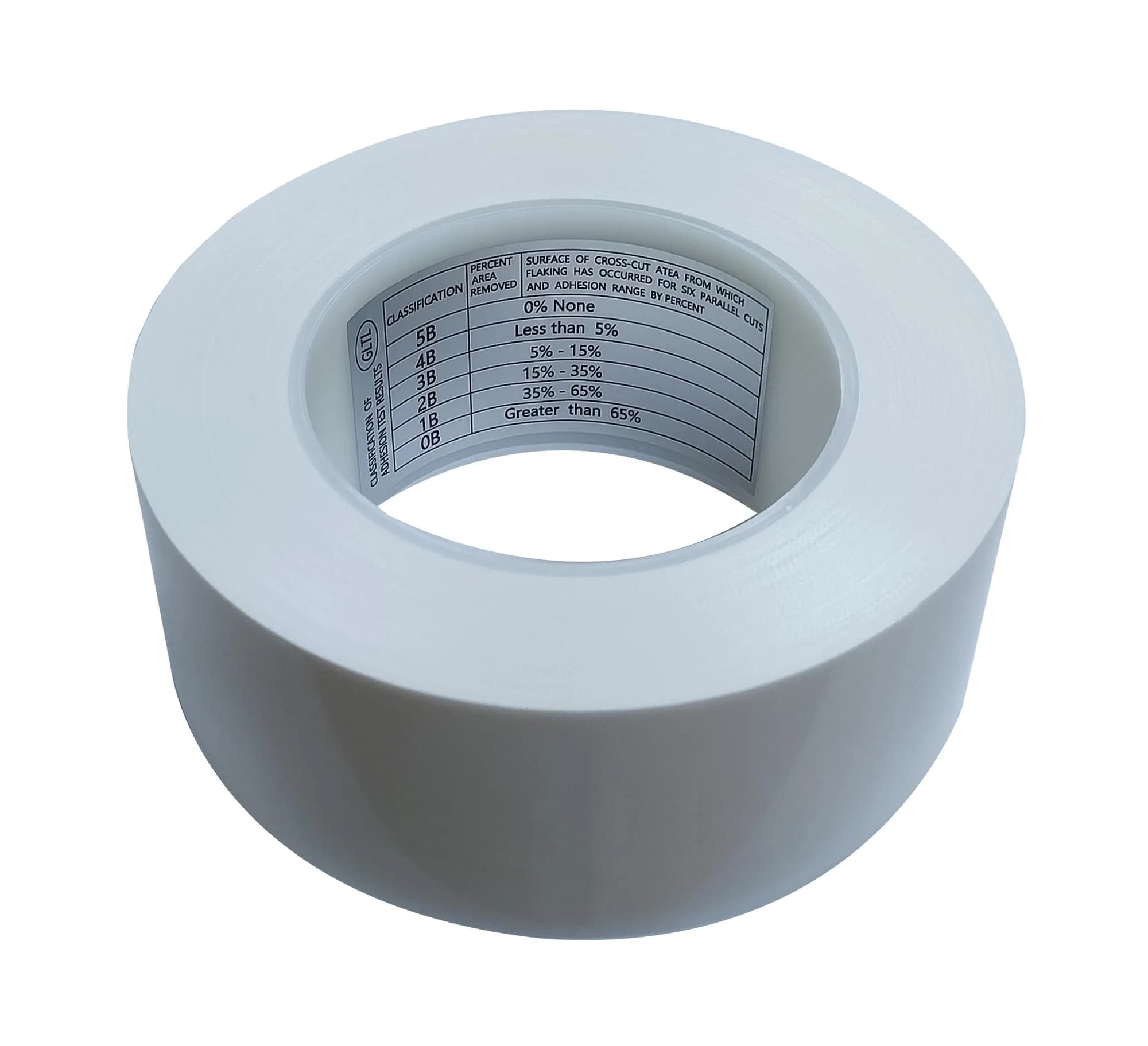 GLTL ASTM D3359 Cross Hatch Adhesion Test Tape White 50.8mm x 25m (2" x 82ft) | Industrial Lab Supply