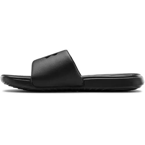 Under Armour Men's Ansa Fixed Strap, 003 BLACK, 7 | Slip-On Sport Sandal with EVA Cushioning (70-120c) thumbnail 1