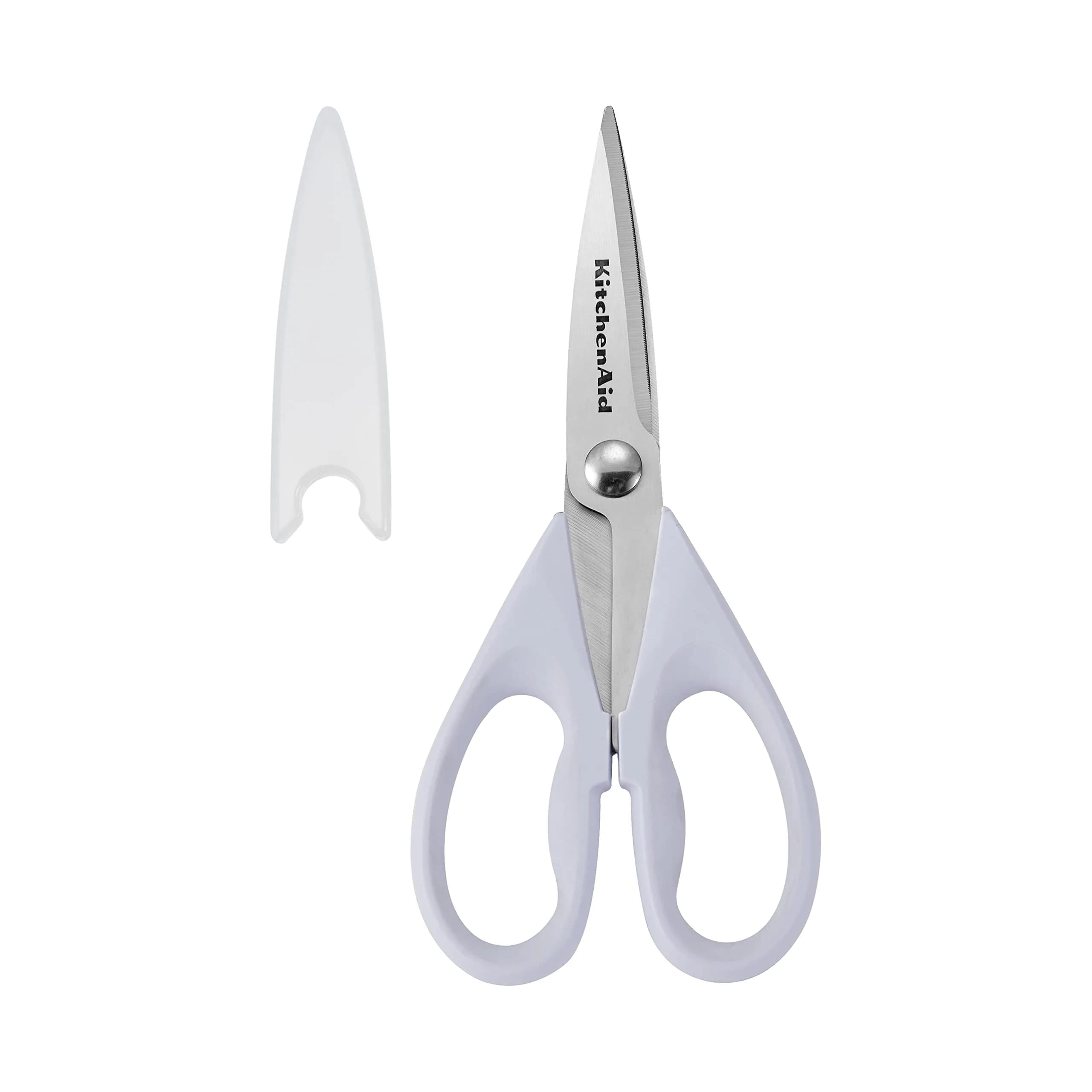 KitchenAid Lavendar Cream Multipurpose Shear Set with Nutcracker & Bottle Opener, 1-Piece | Versatile Kitchen Scissors
