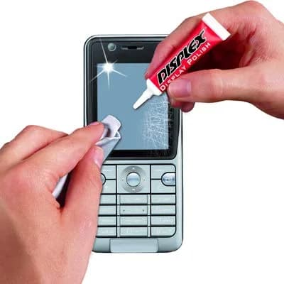 Displex Plastic Display Polish Scratch Remover 10cm (3.9in) | For Uncoated Plastic Screens thumbnail 2