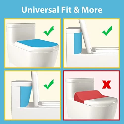 4our Kiddies Baby Toilet Lock 2 Pack | Child Safety, Single Hand Operation, No Damage (6 Piece Set) thumbnail 4