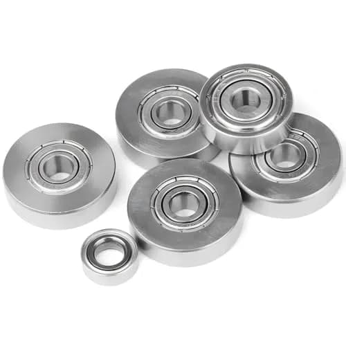 Wolfride Router Bearing Replacement Set | 7 Sizes Alloy Steel for Router Bits thumbnail 4