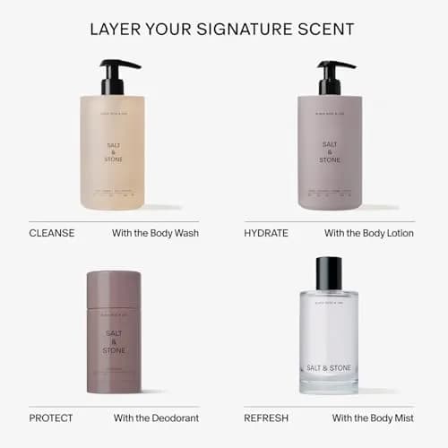 Salt & Stone Aluminum Free Deodorant, Black Rose & Oud Scent, Extra Strength 48 Hour Protection, 2.6oz thumbnail 8