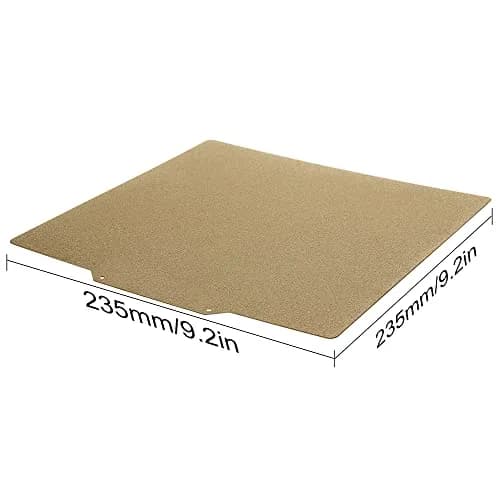 Comgrow PEI Sheet 235x235mm for Ender 3 Series 3D Printers | Textured One-Sided PEI Build Surface thumbnail 5