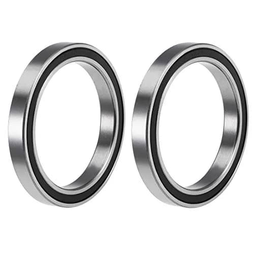 uxcell 6812-2RS Double Sealed Deep Groove Ball Bearings 60mm x 78mm x 10mm Chrome Steel | Radial Ball Bearing for Industrial Use thumbnail 1
