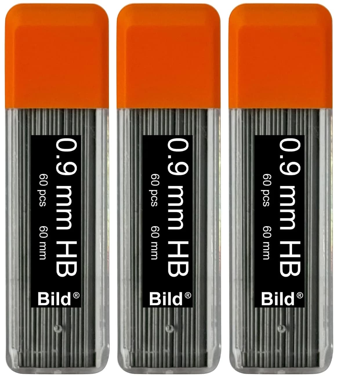 Bild Premium Mechanical Pencil Lead Refills (HB, 0.5 mm) | Smooth Dark Line, Break-Resistant — HB / 0.9 mm