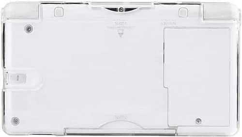 KlsyChry Transparent Hard Shell Case Cover for Nintendo DS Lite | Crystal Clear Housing, Scratch-Resistant (13.7x7.7x2.5cm) thumbnail 5