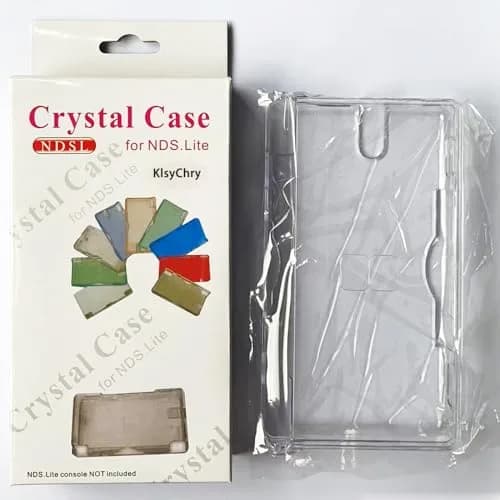 KlsyChry Transparent Hard Shell Case Cover for Nintendo DS Lite | Crystal Clear Housing, Scratch-Resistant (13.7x7.7x2.5cm) thumbnail 7