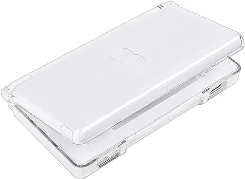 KlsyChry Transparent Hard Shell Case Cover for Nintendo DS Lite | Crystal Clear Housing, Scratch-Resistant (13.7x7.7x2.5cm) thumbnail 2