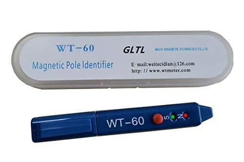 GLTL Magnetic Polarity Tester ±5mT Sensitivity Portable LED N/S Detection Pen, 10-Hour Battery thumbnail 1
