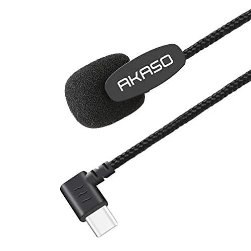 AKASO External Microphone for Brave 7/8/6 Plus Action Camera | Type-C Port thumbnail 3
