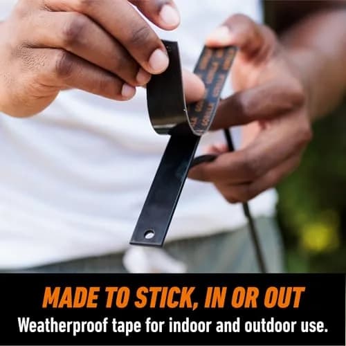 Gorilla Heavy Duty Double Sided Mounting Tape Black 1" x 120" (30.48cm x 30.48m) | Holds Up to 30 lbs thumbnail 5