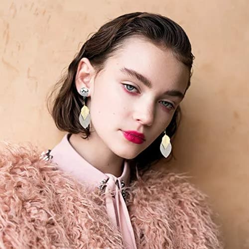 Aylifu Clip On Earring Converters for Non-Pierced Ears, Silver Brass, 20 Pieces (10mm x 19mm) thumbnail 7