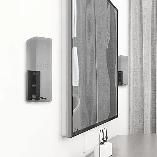 Dinghosen Wall Brackets for Bose Surround Speakers 700 & Lifestyle 650 System, Black | Pair of Speaker Mounts thumbnail 7