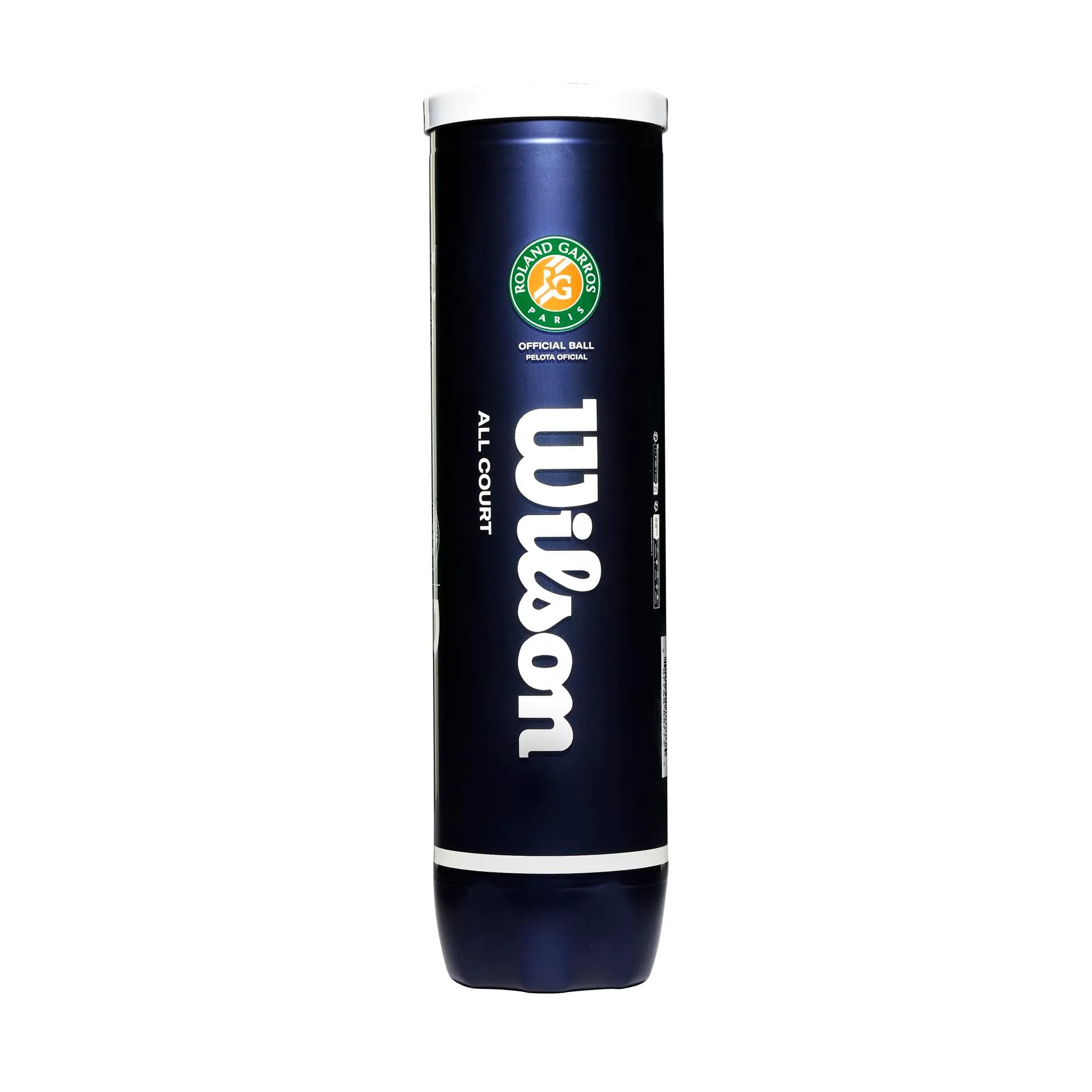 Wilson Roland Garros Official Tennis Balls 8 Balls (2 Cans) | Approved by French & International Tennis Federations — Yellow / 3 Balls