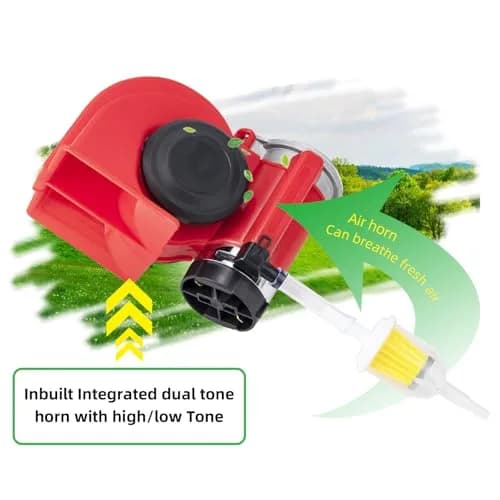 FARBIN 150dB Loud Air Horn Kit with Compressor 12V | Universal Fit for Trucks, Cars, SUVs thumbnail 2