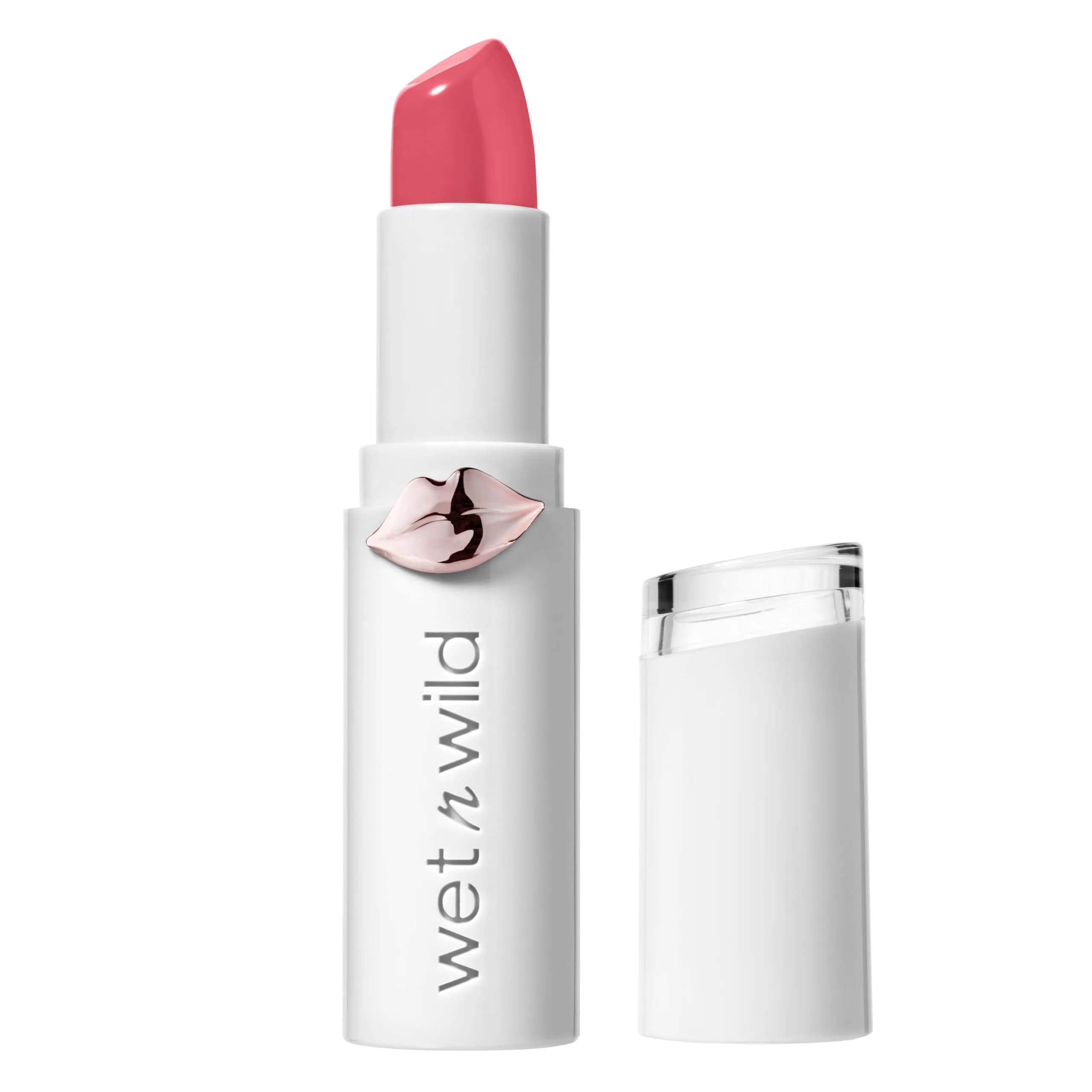wet n wild Mega Last High-Shine Lipstick Lip Color, Rosé And Slay | Nourishing Creamy Color — Pinky Ring
