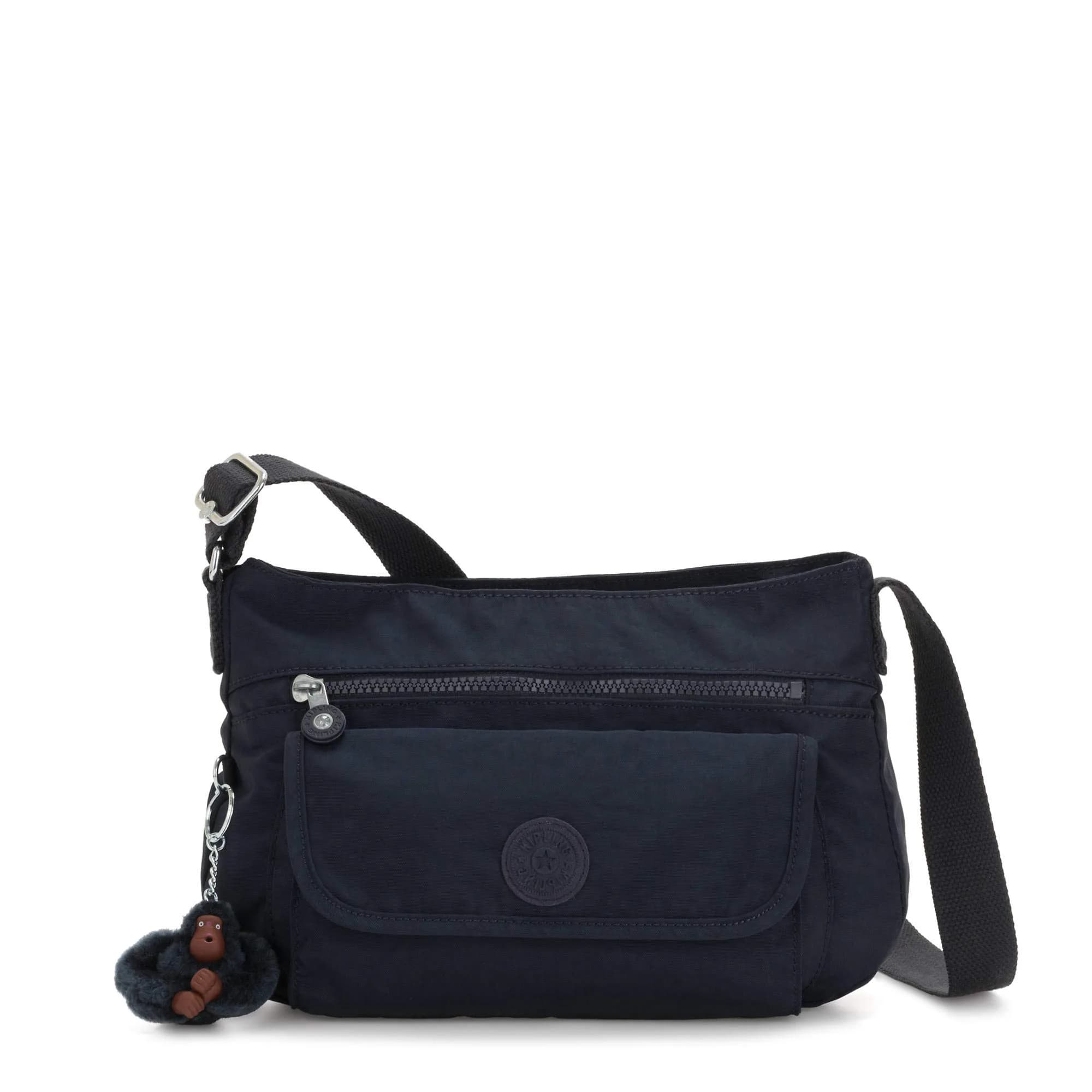 Kipling Syro Crossbody Bag - True Blue Tonal | Compact, Spacious Nylon Bag with Adjustable Strap - main product image