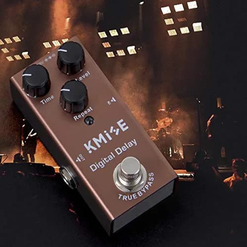 lotmusic Digital Delay Electric Guitar Effects Pedal 52mm (2.05in) x 92mm (3.62in) x 42mm (1.65in) | True Bypass Noise Reduction thumbnail 8