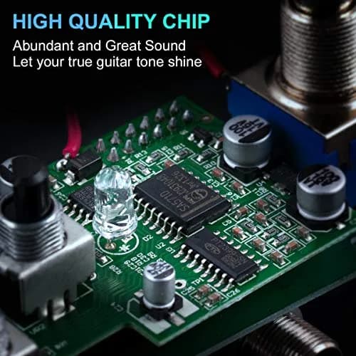 lotmusic Digital Delay Electric Guitar Effects Pedal 52mm (2.05in) x 92mm (3.62in) x 42mm (1.65in) | True Bypass Noise Reduction thumbnail 4